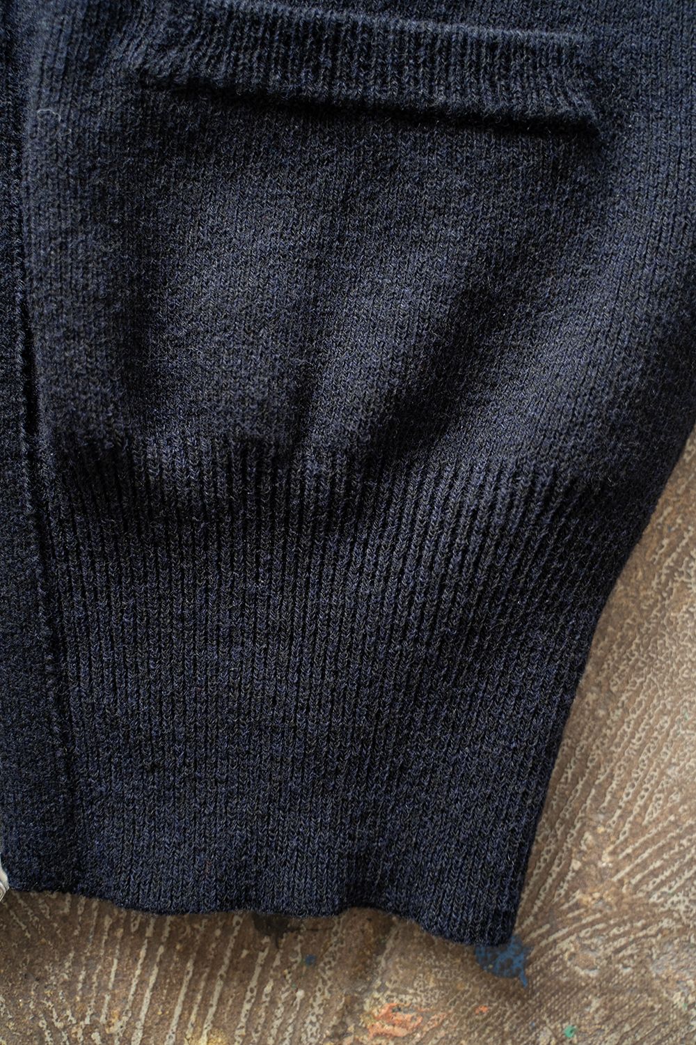 【ラスト1点】Hard twisted Shetlandwool type C-2(NAVY)