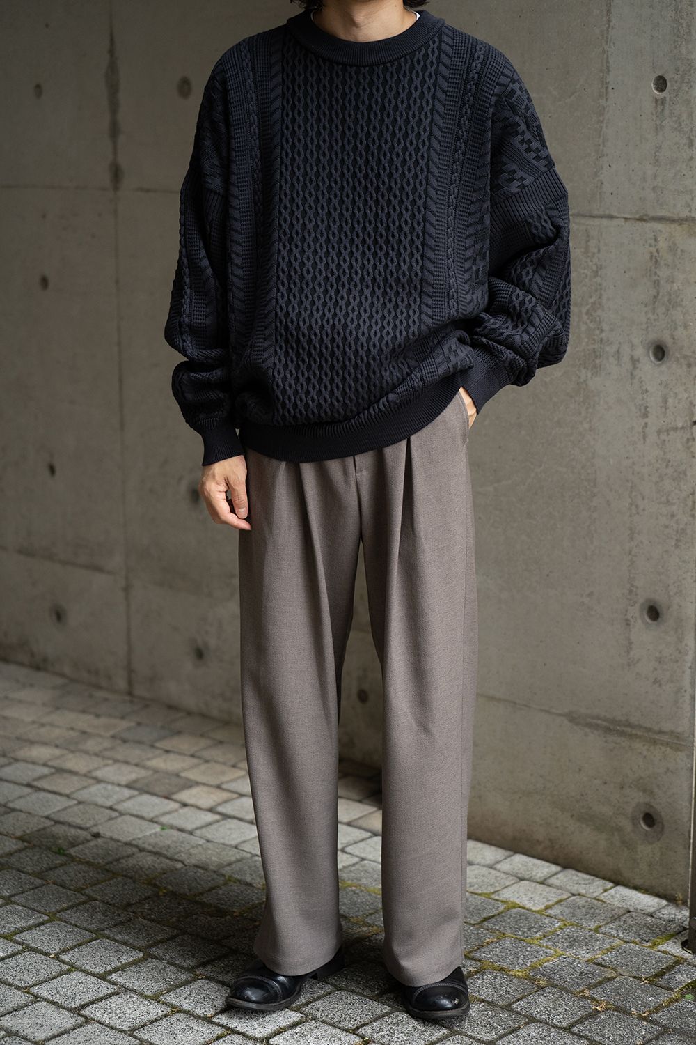 【25AW】Fubuki Knit(DARK NAVY)