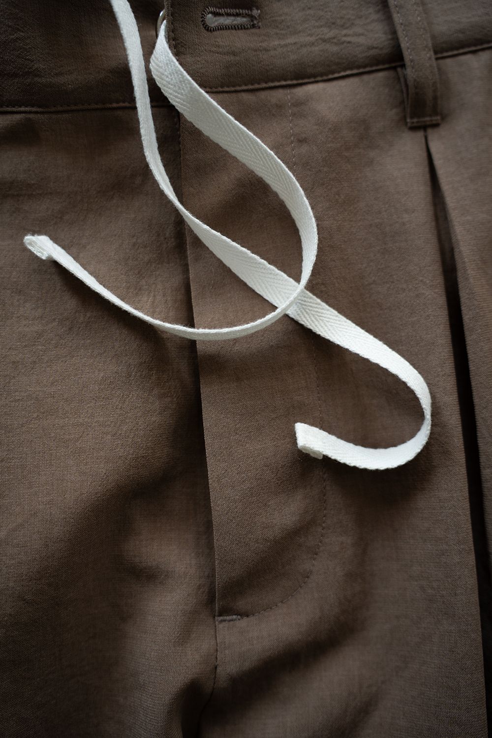 【26SS】2-Tack Wide Slacks/2タックワイドスラックス(BEIGE)