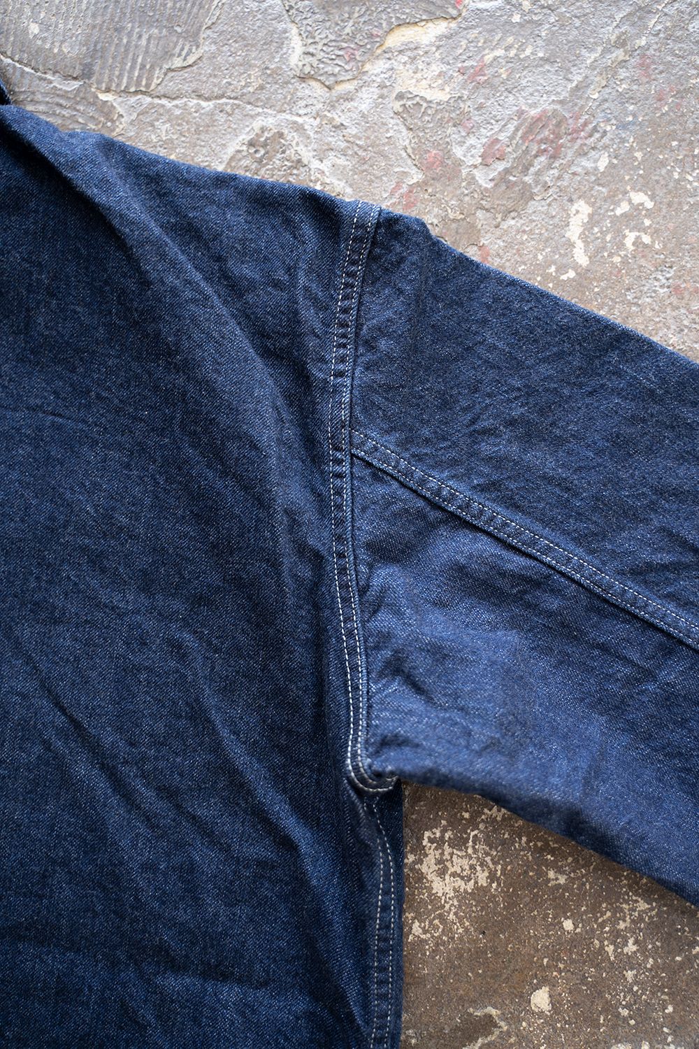 CIOTA - 【ラスト1点】インディゴスビンコットン 11.5oz デニムカバーオール(NAVY ONE WASH) | Salty