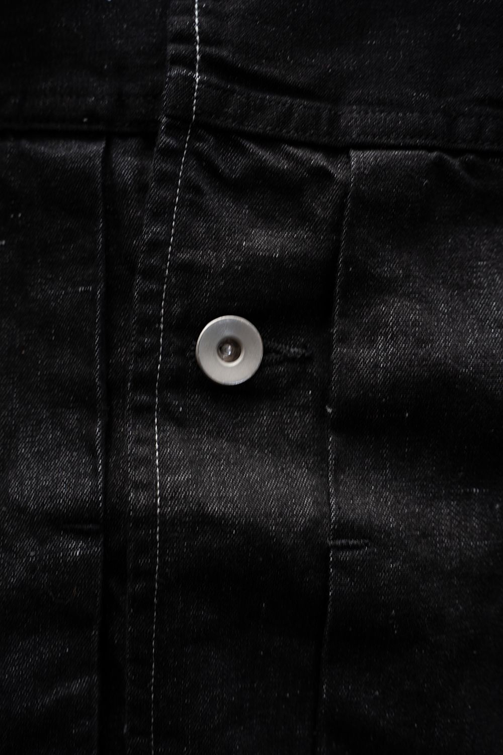 【26SS】8.5oz大麻混デニムブルゾン(BLACK)