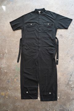 【ラスト1点】Lazy Jumpsuit/強撚天竺ジャンプスーツ(BLACK)