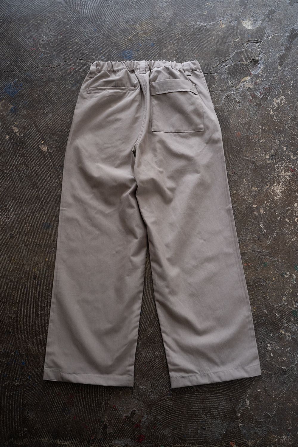 25SS STILL BY HAND / コットン・キュプラツイルパンツ STILL BY HAND スティルバイハンド 「コットン・キュプラツイル