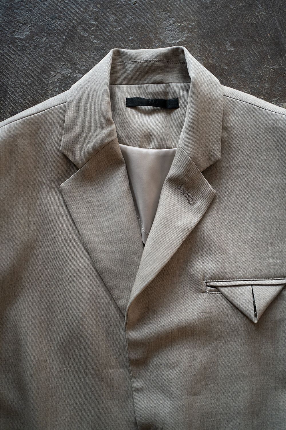 【ラスト1点】【25SS】Air Twill Jacket/エアーツイルジャケット(GREIGE)