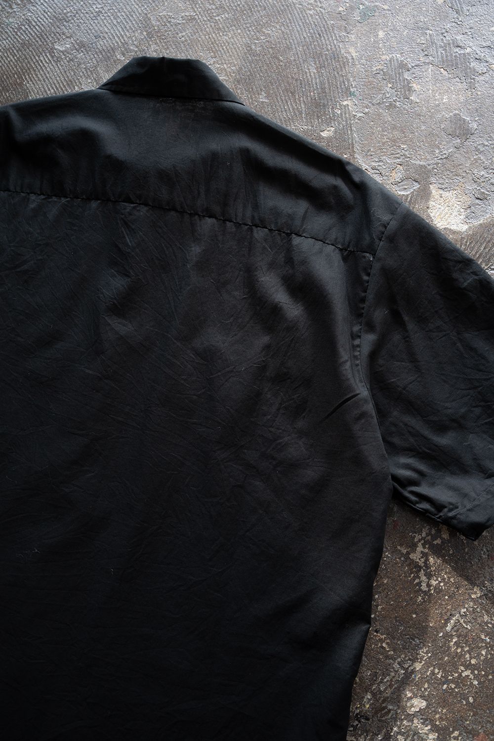 【26SS】ローン地半袖無双シャツ(INK BLACK)