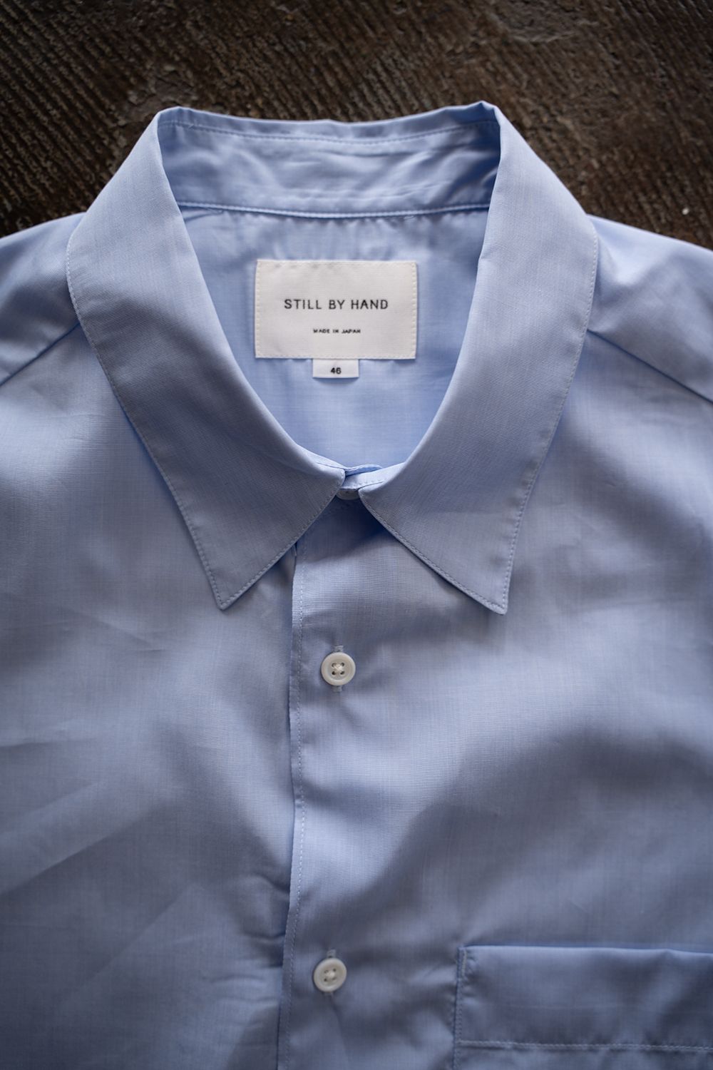 【26SS】200双半袖シャツ(LIGHT BLUE)