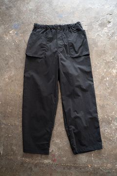 【ラスト1点】【23SS】タスランナイロンパッチポケットイージーパンツ(BLACK)