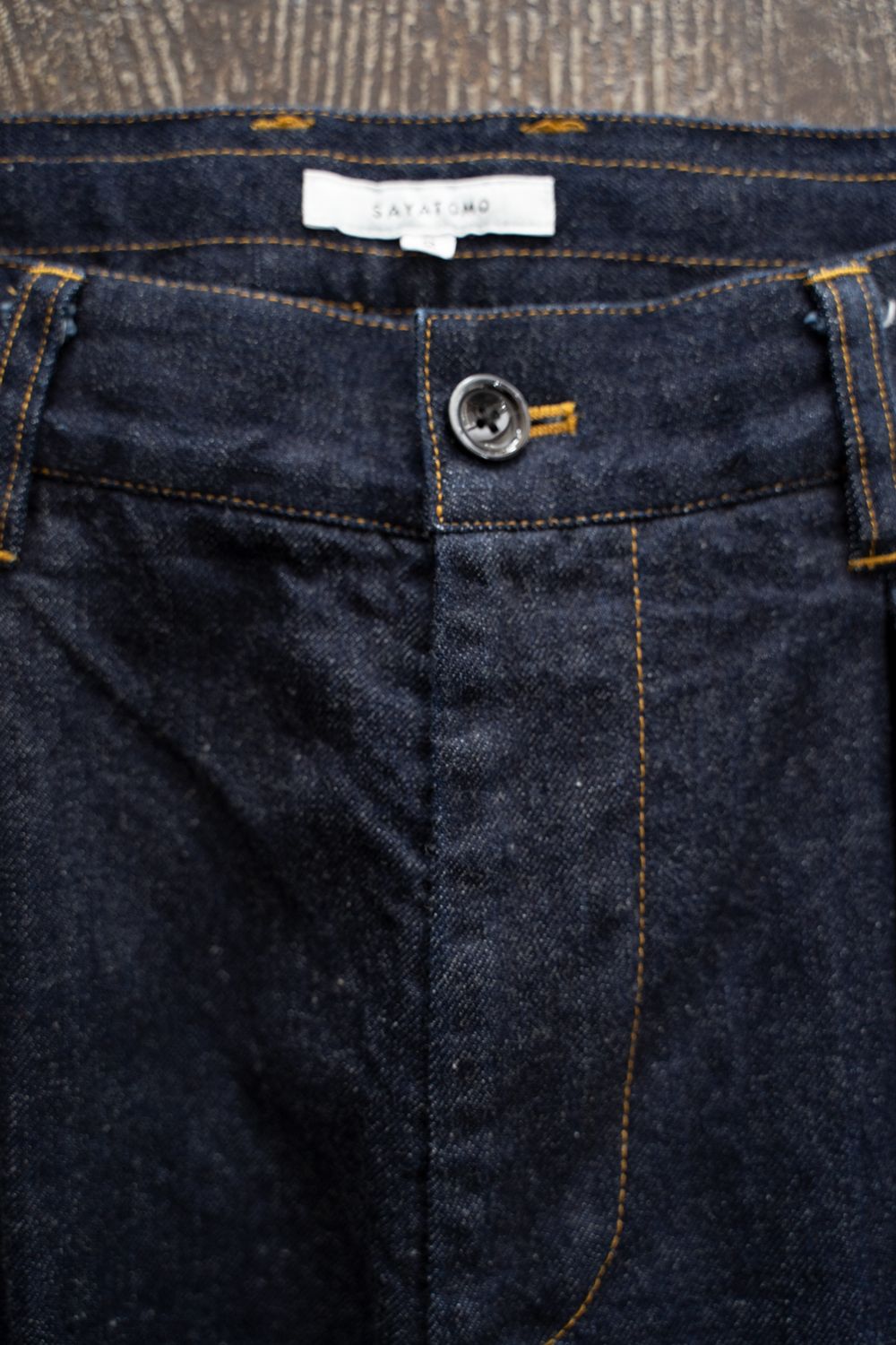 【26SS】2-Tack Cutoff Wide Denim Pants/2タックカットオフワイドデニムパンツ(INDIGO BLUE)