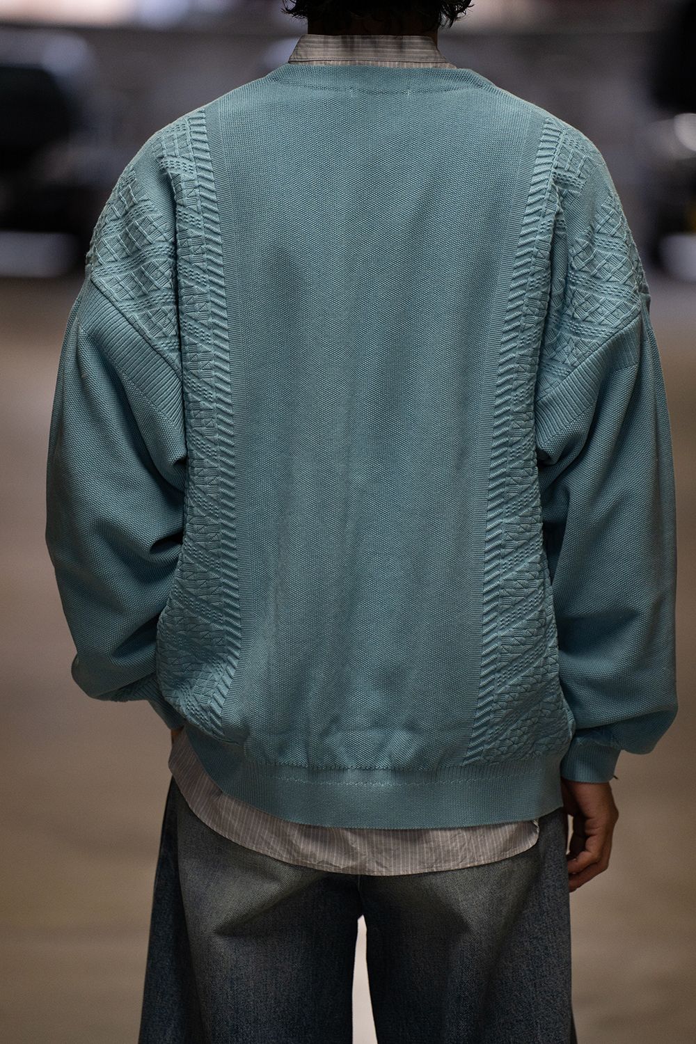 YASHIKI - 【24SS】Kusaho Cardigan(SKY BLUE) | Salty