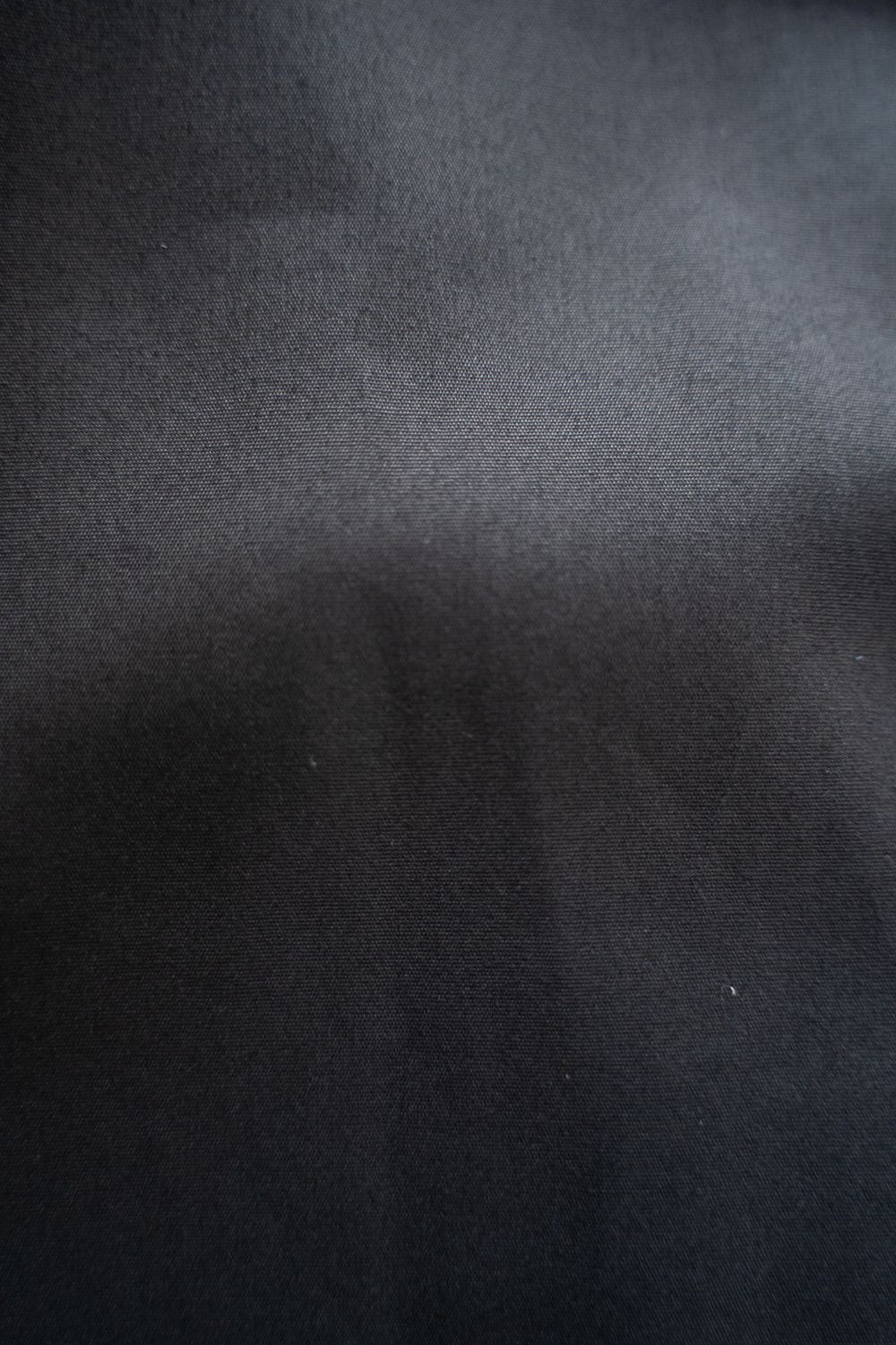 【ラスト1点】【23AW】High Neck Broad Shirt/ハイネックブロードシャツ(BLACK)