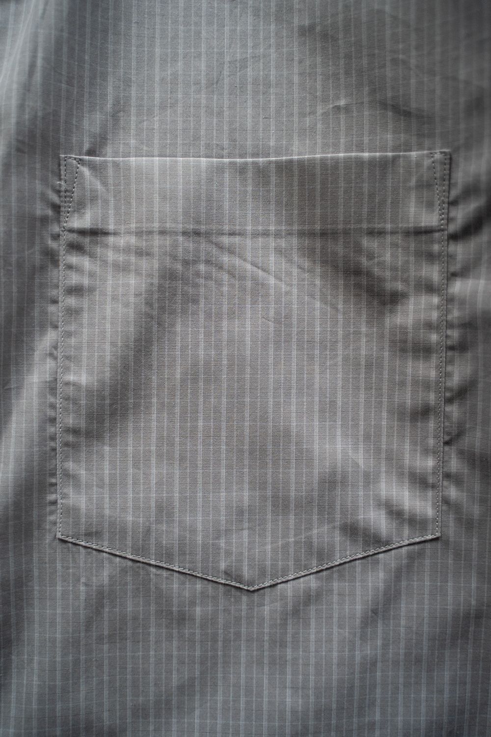 【ラスト1点】【24SS】ブロードレギュラーカラーシャツ(GRAY CHECK)