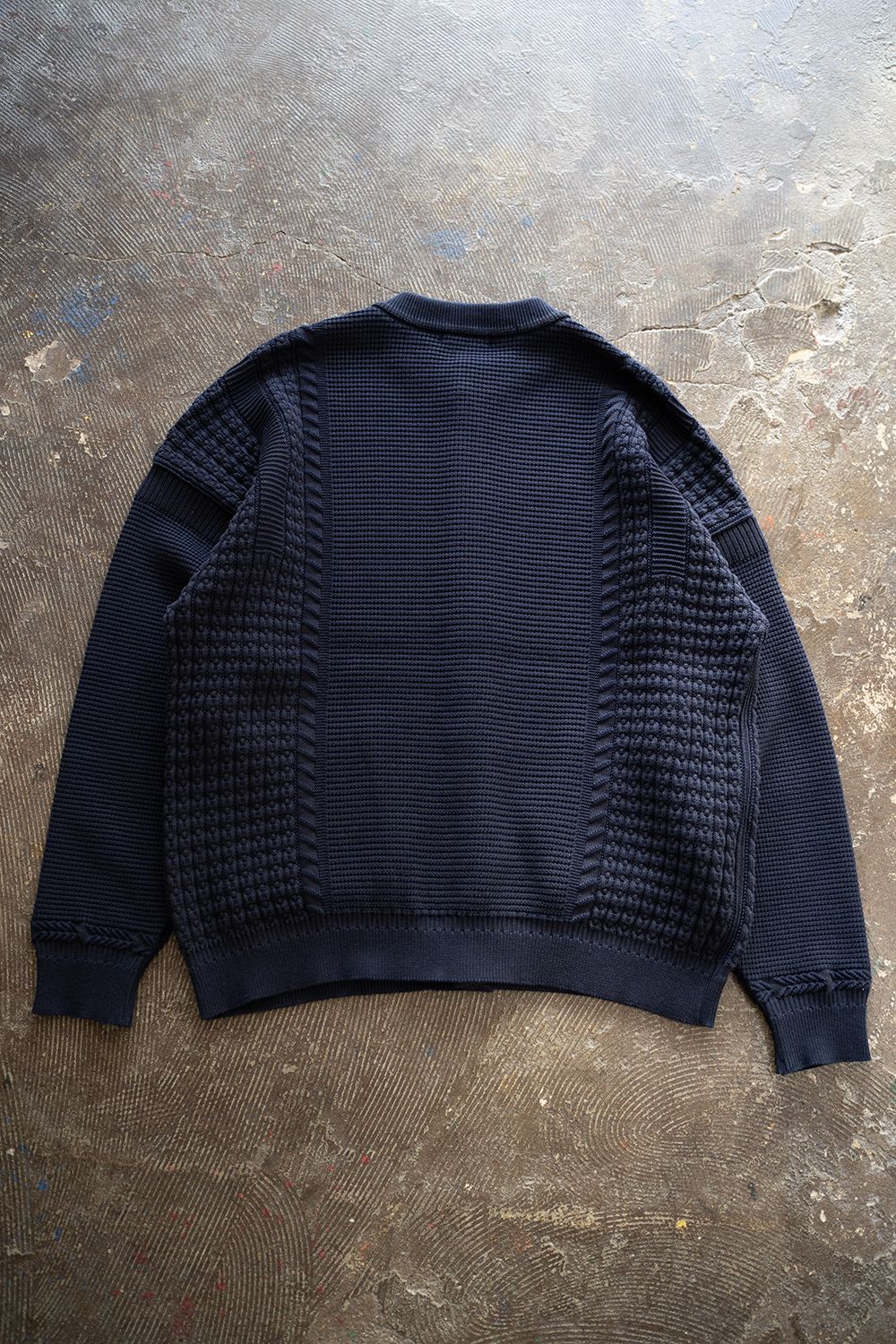 YASHIKI - 【ラスト1点】【23AW】Akigumo Cardigan(NAVY) | Salty