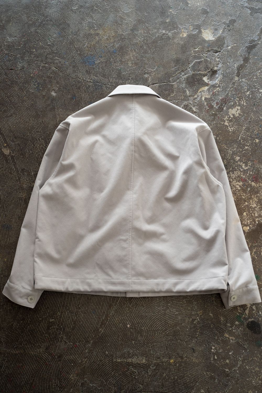 【26AW】フェイクスウェードブルゾン(TAUPE)