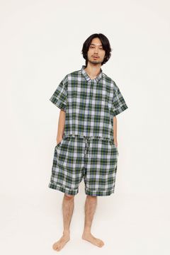 【26SS】"joint(short)"pajama【オールインワン】(MADRAS CHECK)