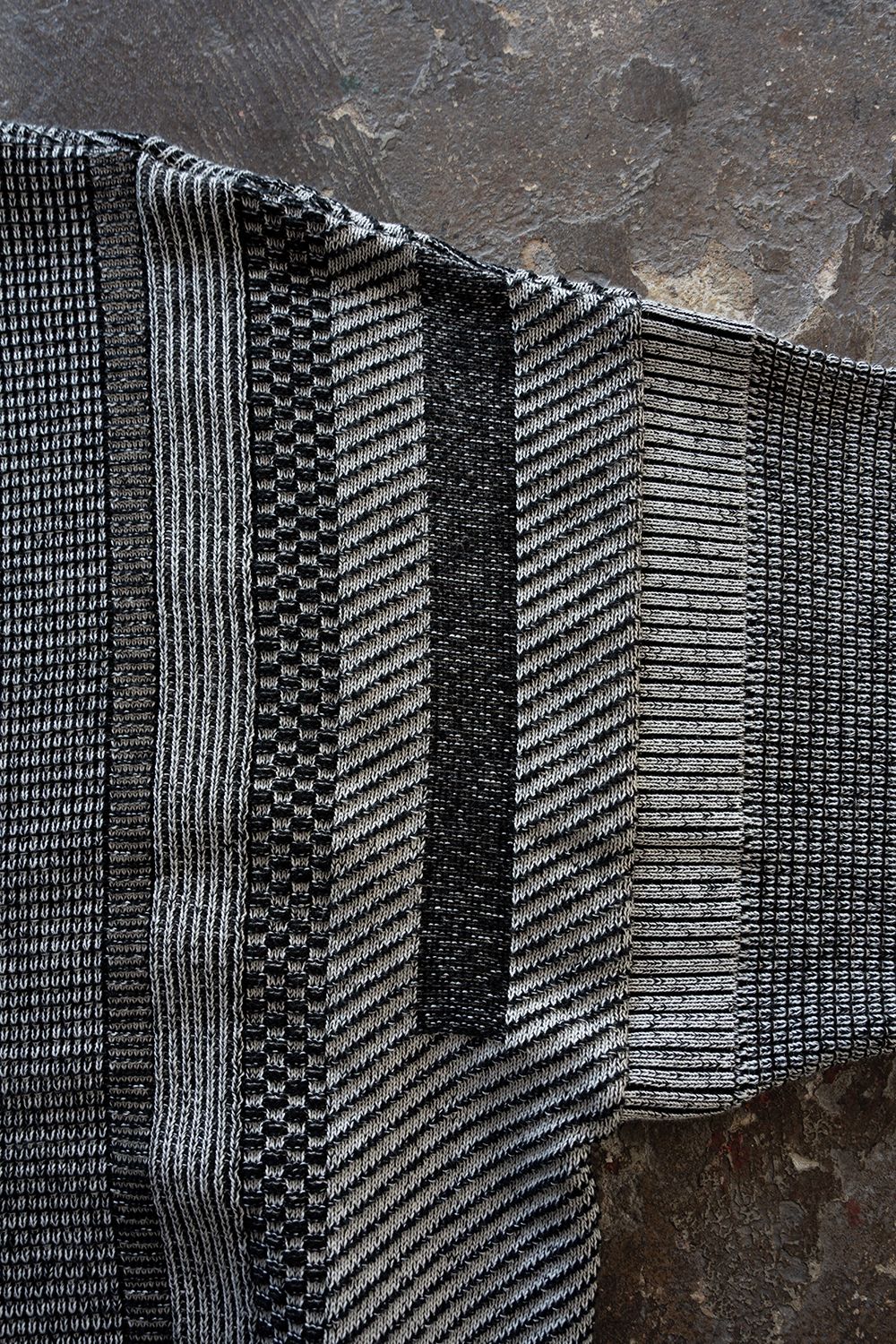 【26AW】Shinryo Cardigan(MIX GRAY)