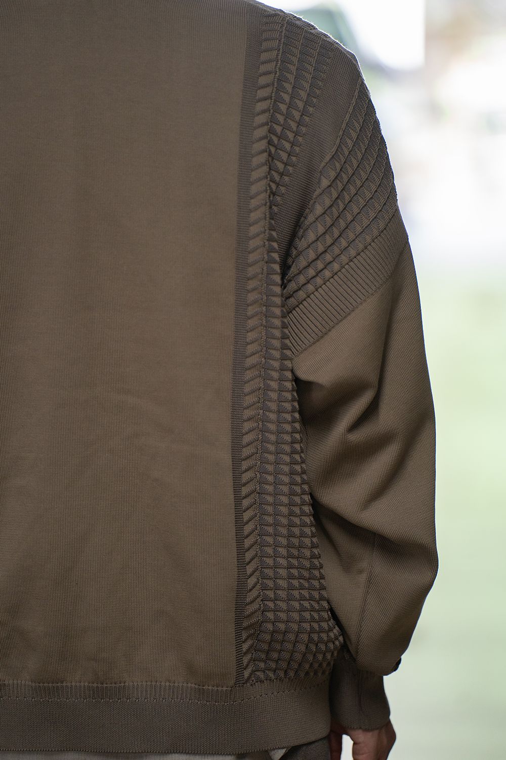 【ラスト1点】【25AW】Hakuhyo Zip Cardigan(BEIGE)