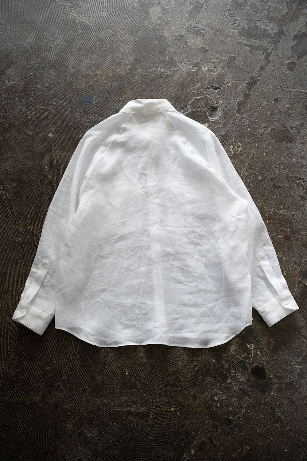 STILL BY HAND - 【ラスト1点】【23SS】リネン両胸ポケット