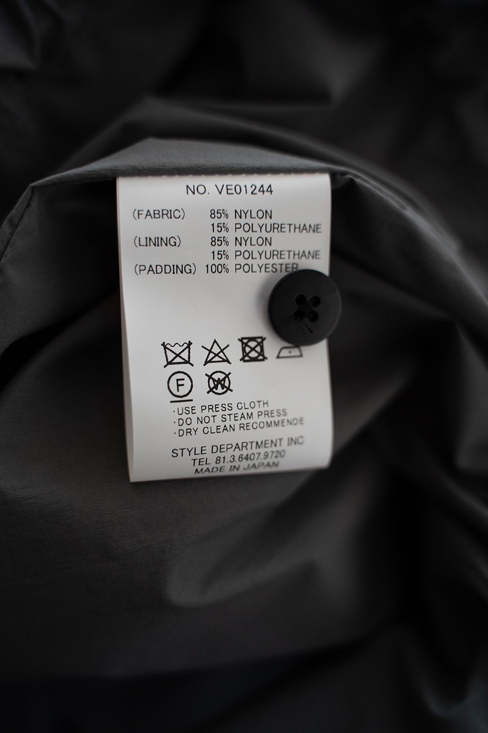 【ラスト1点】【24AW】シンサレートプルオーバーベスト(SLATE GRAY)