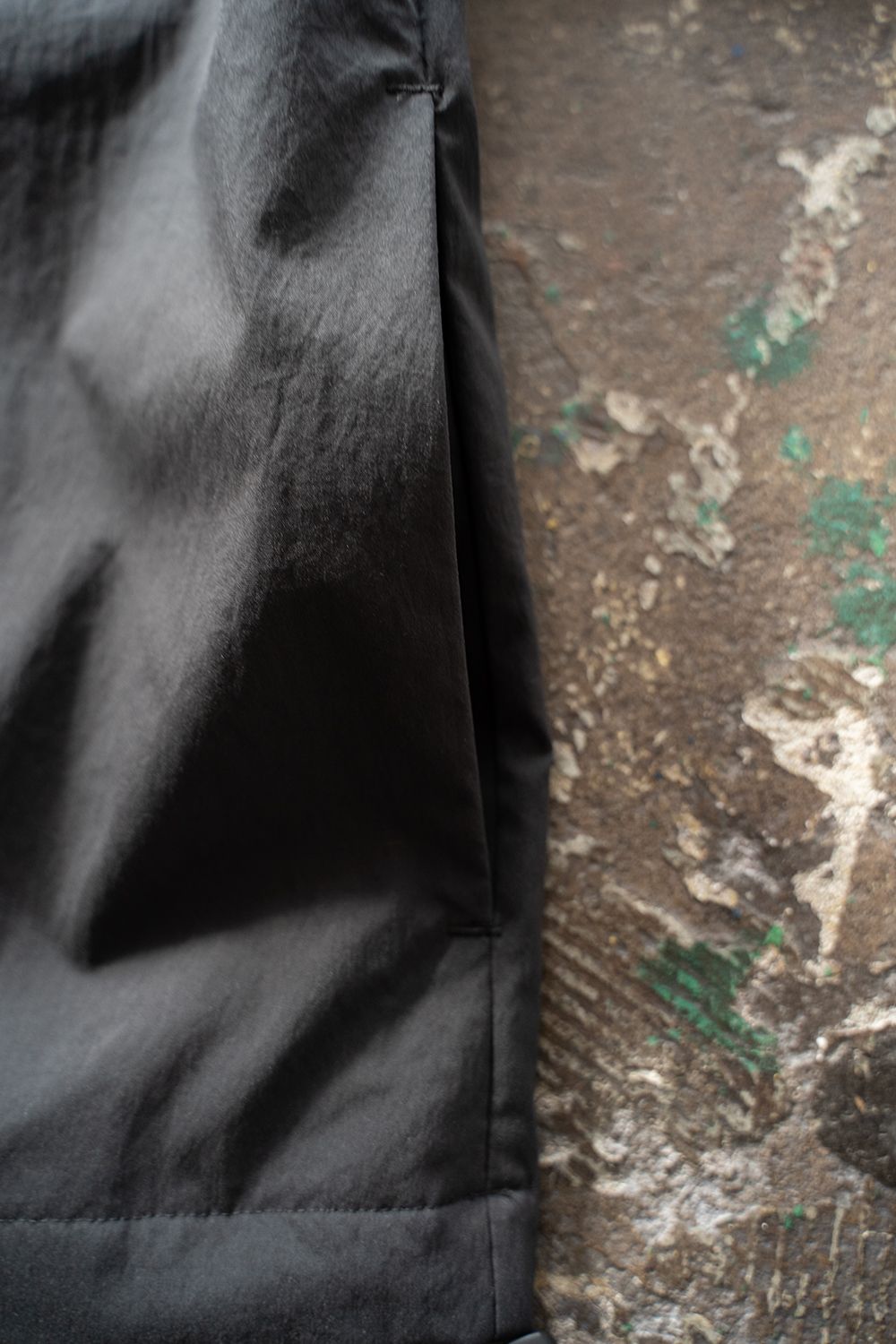 【ラスト1点】【25SS】撥水ポリエステルハイネックアノラック(CHARCOAL)