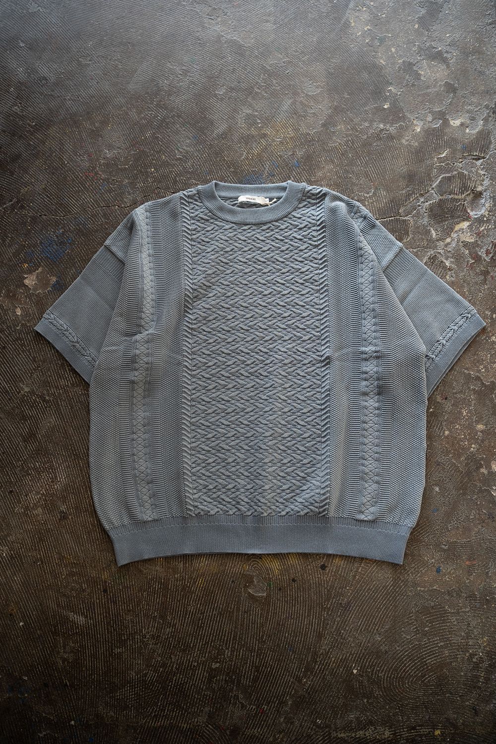 【ラスト1点】【24SS】Kusabue Knit(PALE BLUE)