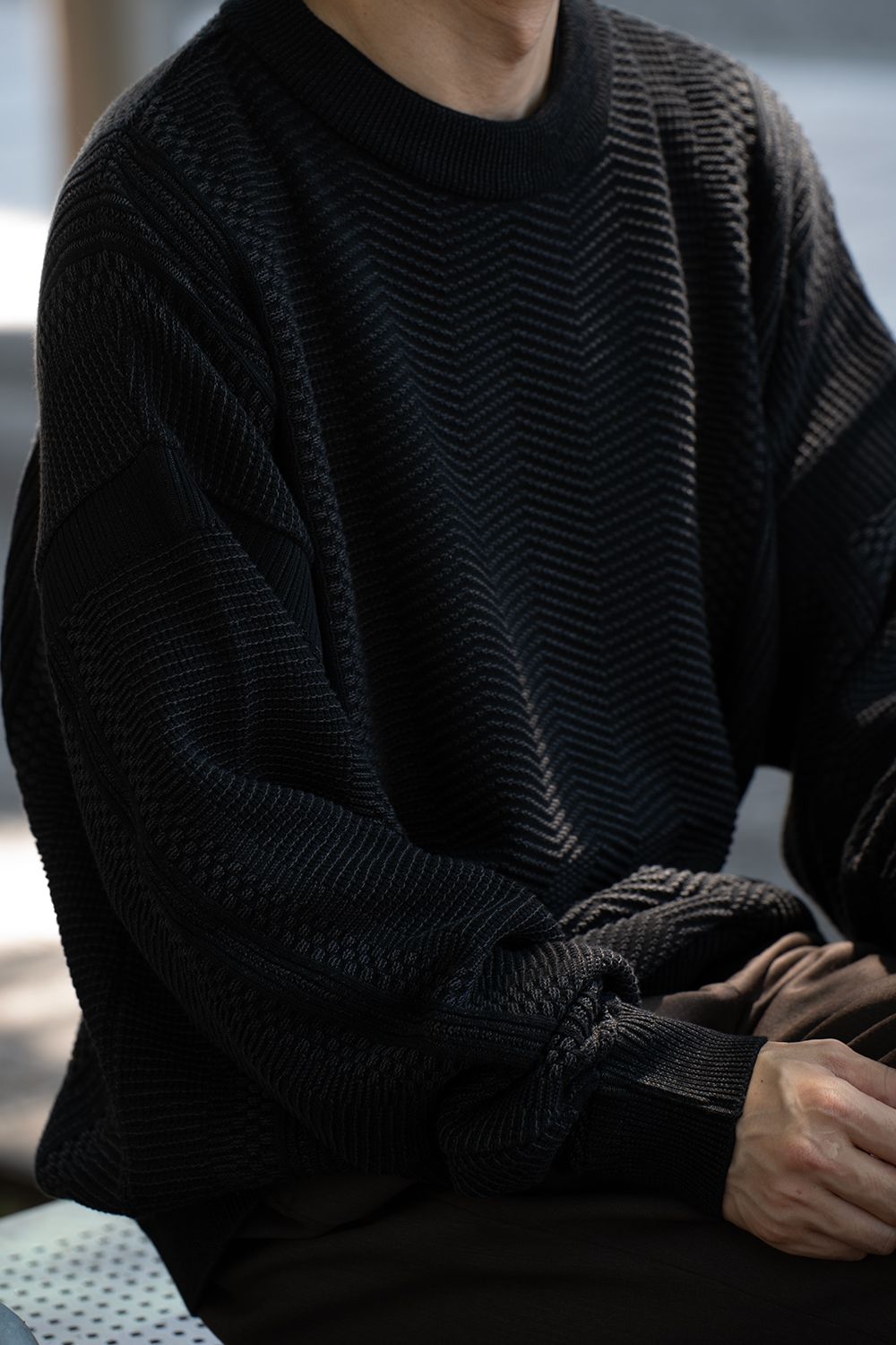 【26AW】Yunagi Knit(BLACK)