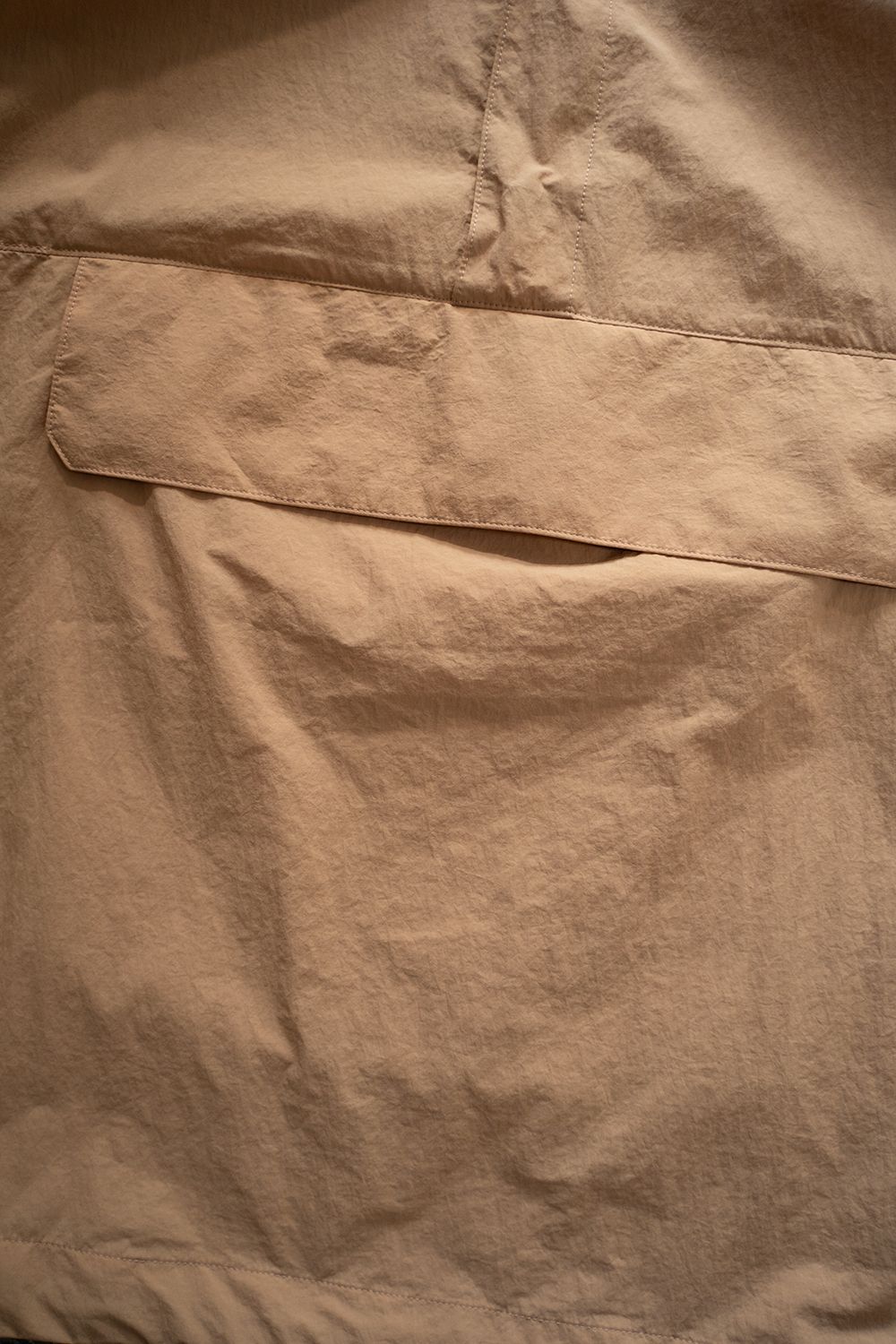 【24AW】撥水ナイロンパッカブルアノラック(PALE ORANGE)