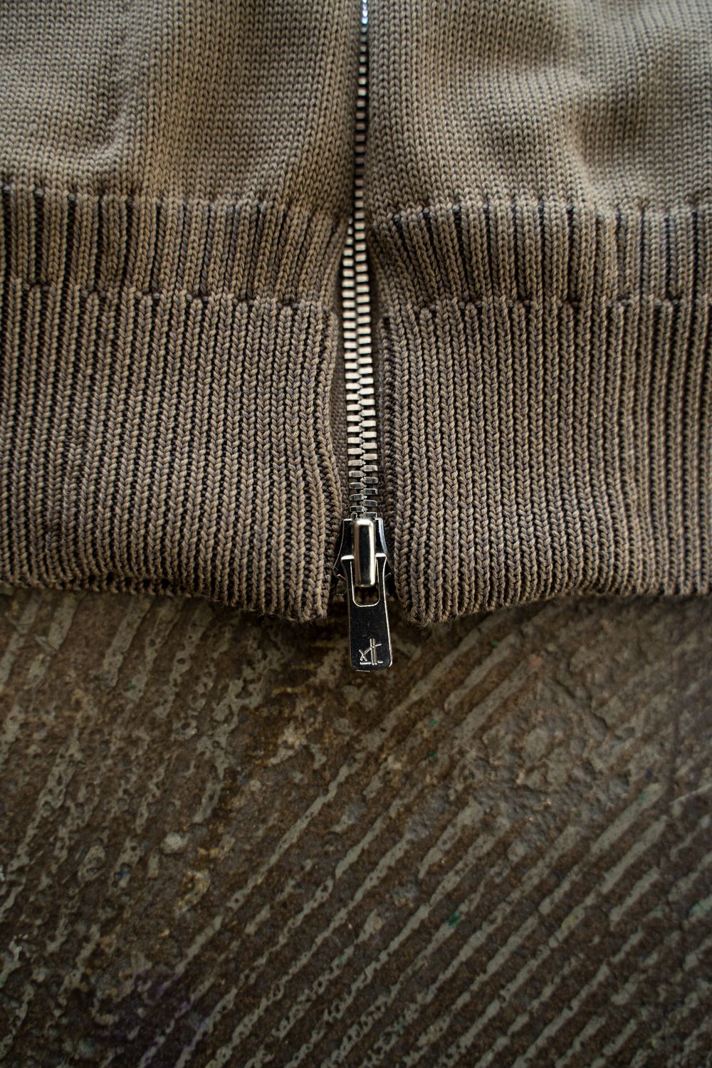 【ラスト1点】【25AW】Hakuhyo Zip Cardigan(BEIGE)