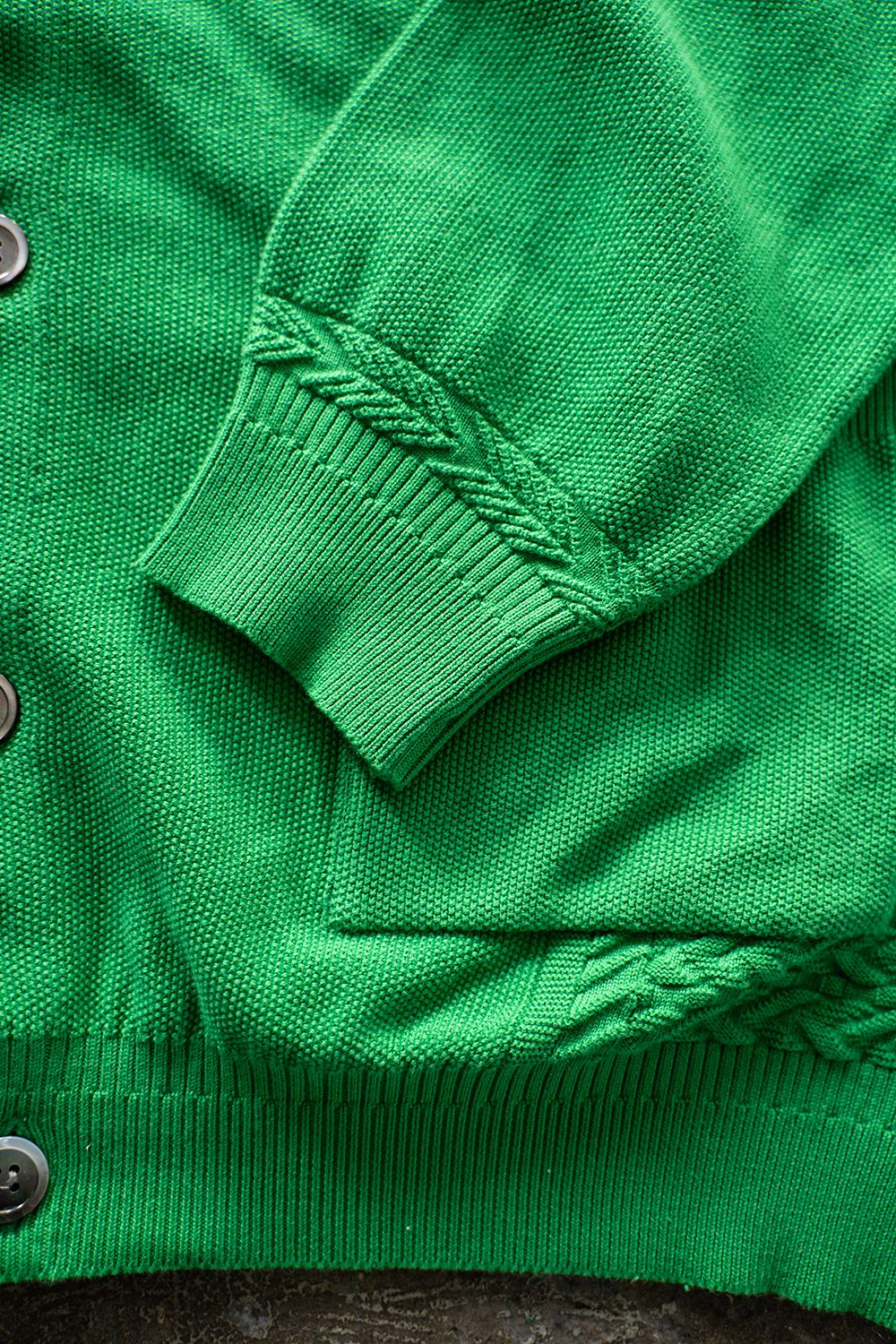 Hanaikada Cardigan(KELLY GREEN)