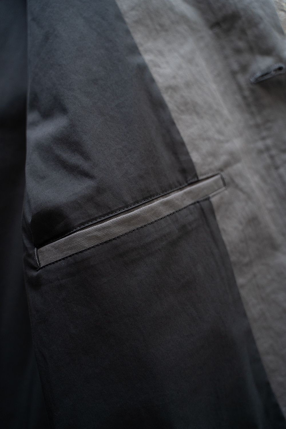 【ラスト1点】【24AW】Nylon Coverall Jacket(GRAY)