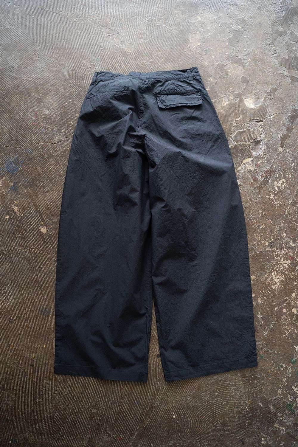 STILL BY HAND - 【25SS】ガーメントダイディープタックワイド