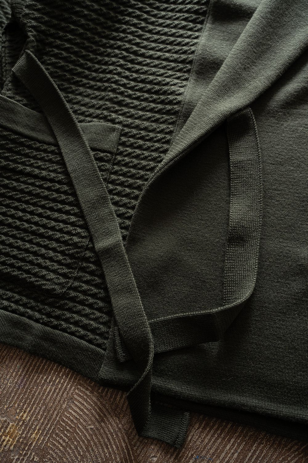 【26AW】Akigumo Knit Jacket(DARK OLIVE)