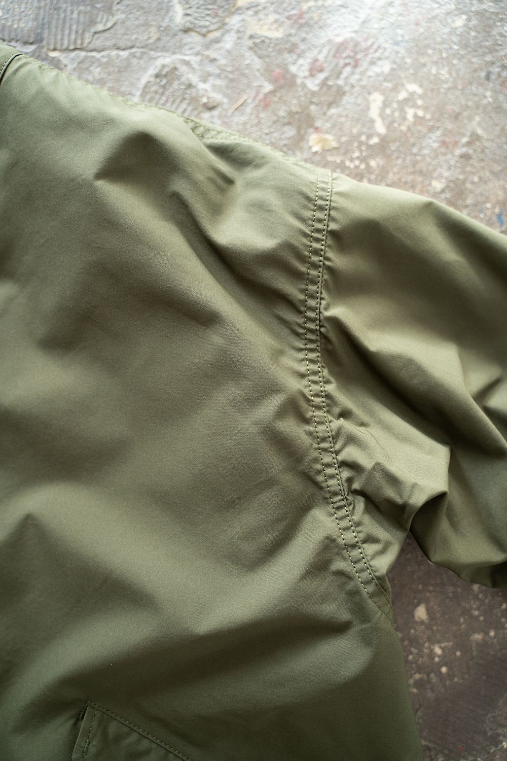 【ラスト1点】【22AW】スビンコットンナイロンオックスM65フィールドパーカー(OLIVE)