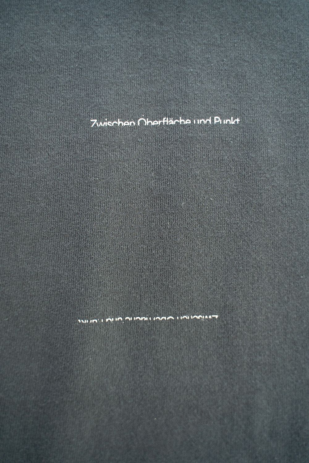 【ラスト1点】【23SS】"Zwischen Oberfläche und Punkt"Tシャツ(GRAY)