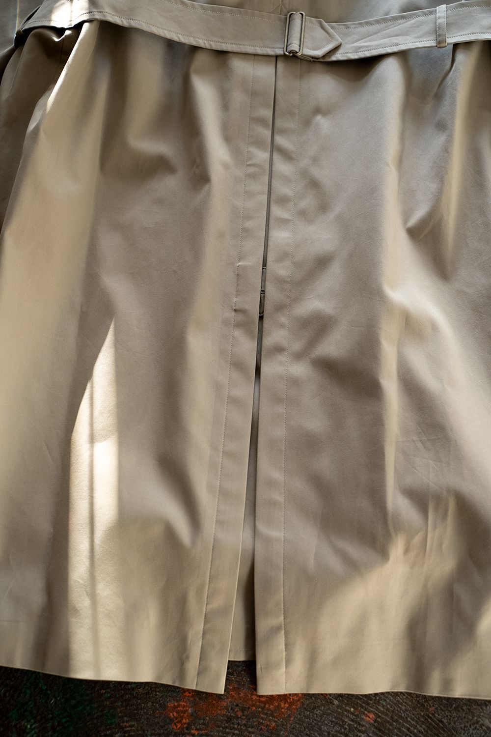 【ラスト1点】スビンコットンギャバジンタイロッケンコート(BEIGE)
