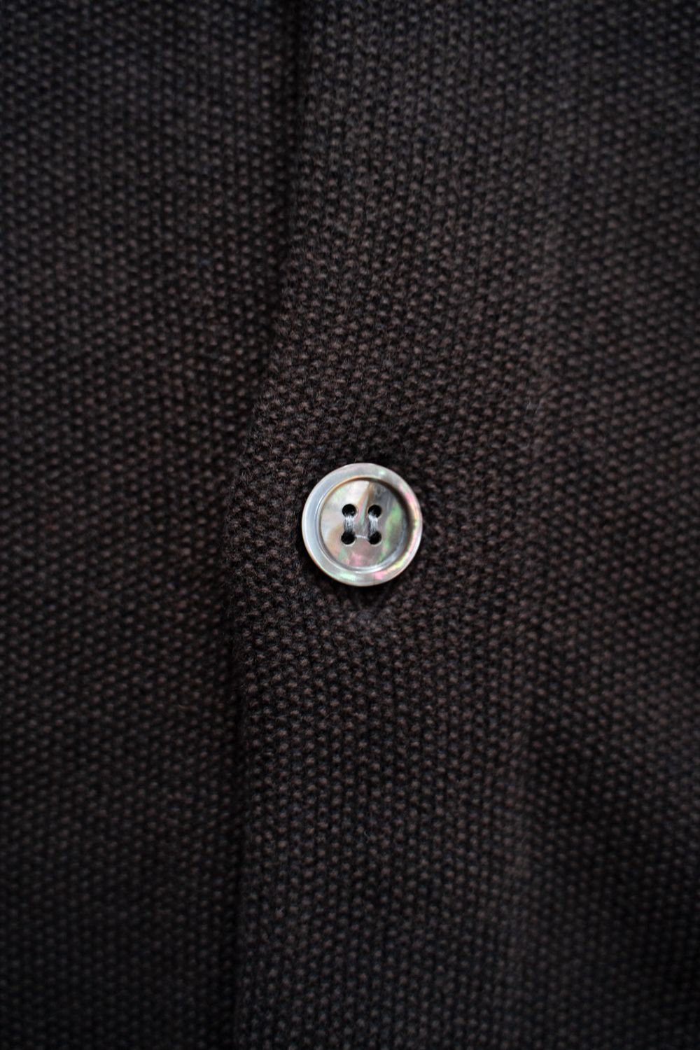 【26SS】Kokuu Collar Cardigan(BROWN)
