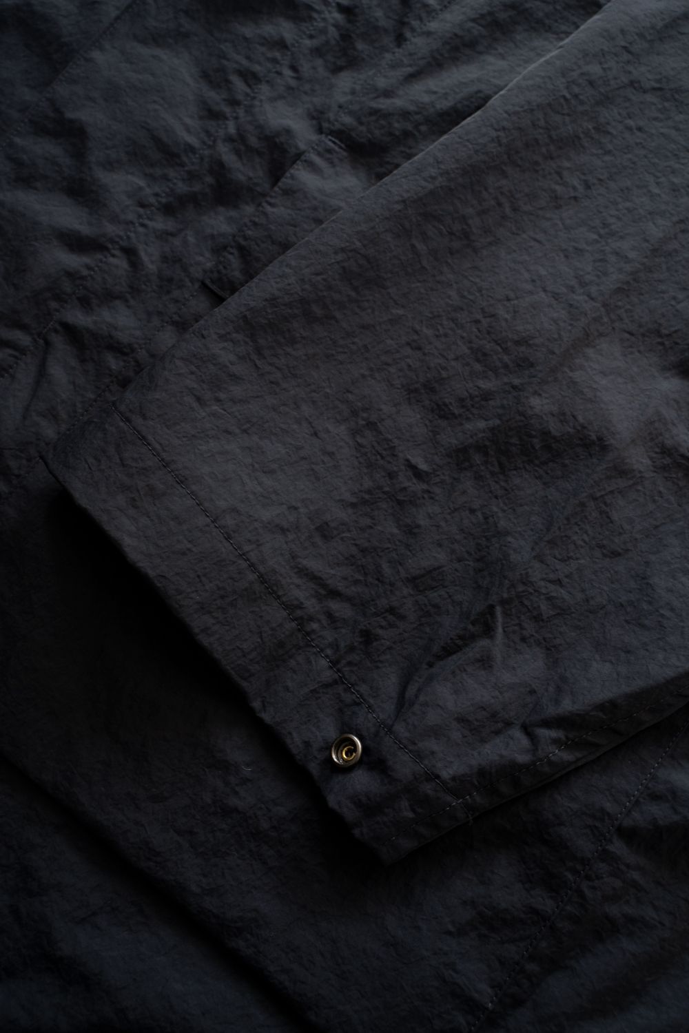 【ラスト1点】【25AW】ナイロンハーフコート(DARK NAVY)