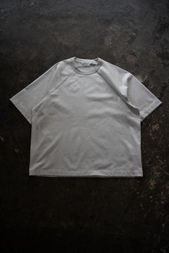 【26SS】オーバーサイズ変形スリーブTシャツ(PALE GREY)