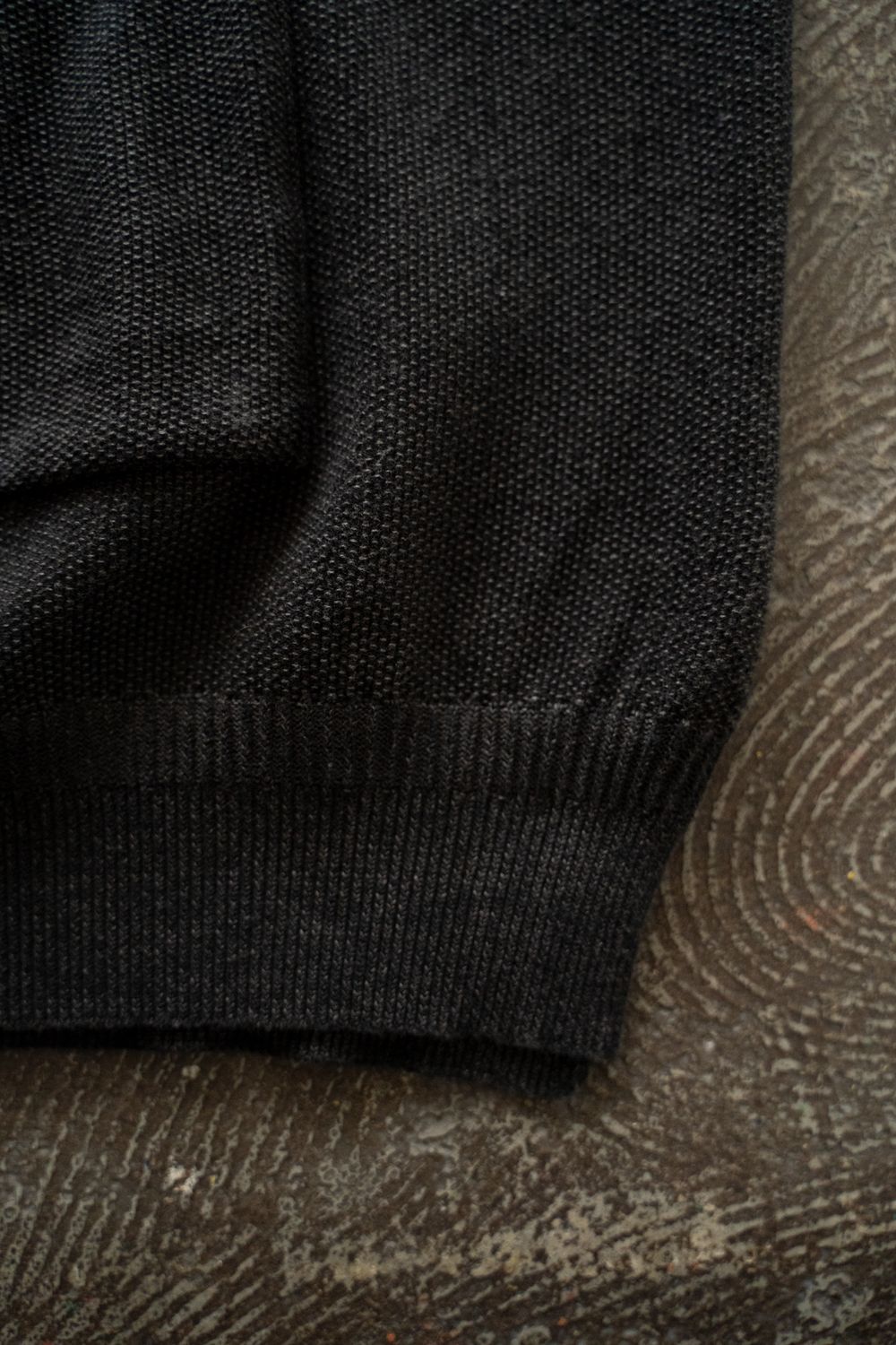 【26SS】Shirotsume V-neck Vest(BLACK)