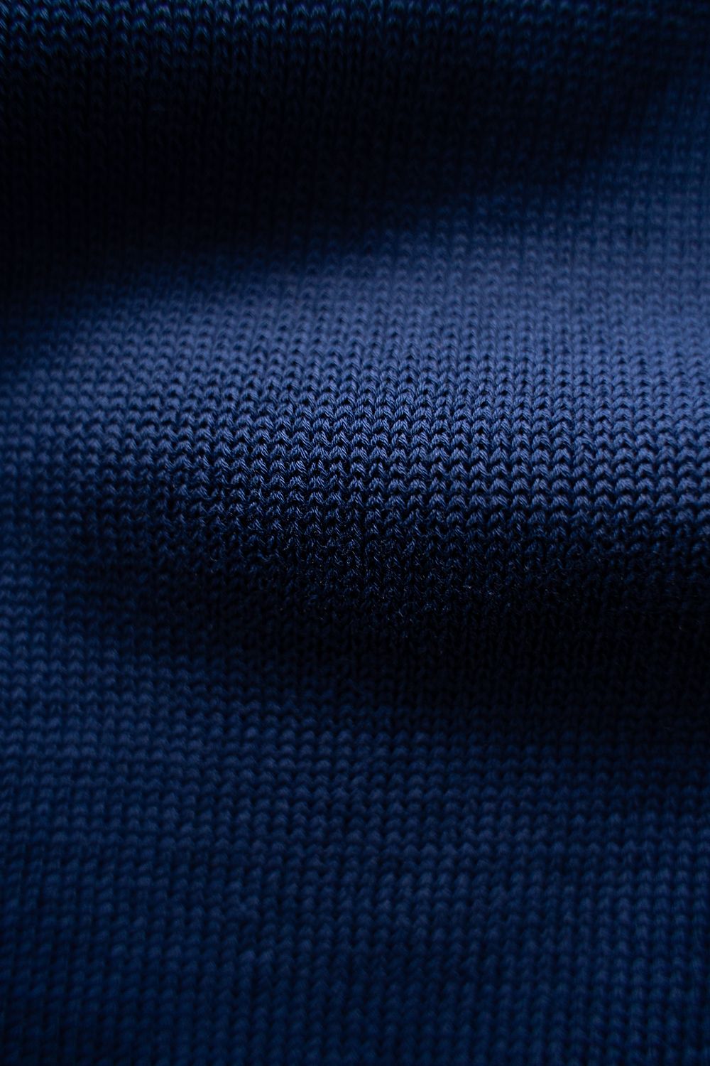 【ラスト1点】【25SS】強撚綿クルーネック10Gニット(ROYAL BLUE)