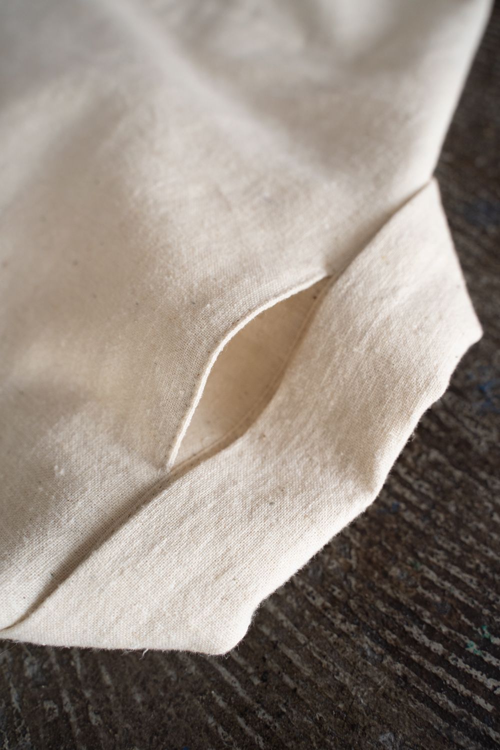 【26SS】"joint(short)"pajama【オールインワン】(washed cotton hemp NATURAL)