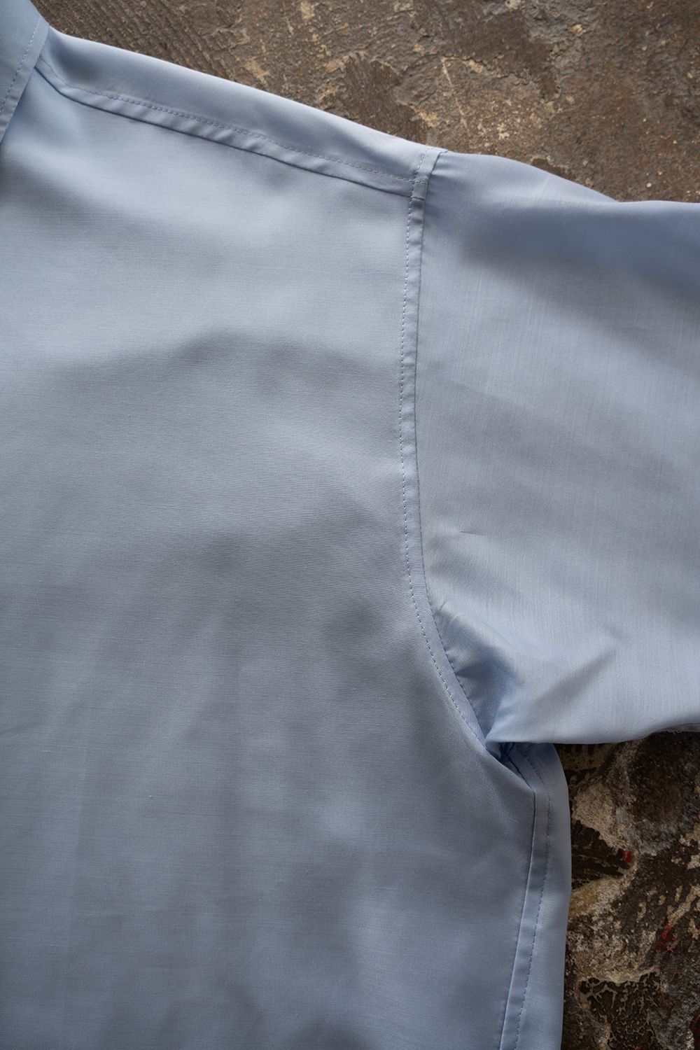 【26SS】Sheer Light Shirt/シアーライトシャツ(SAX)