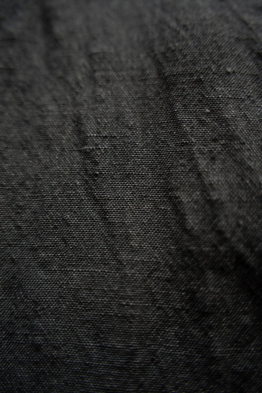 【25AW】ウール×リネンオーバーサイズシャツ(CHARCOAL)