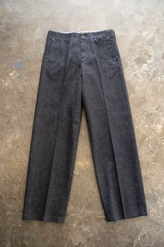 【ラスト1点】【23SS】ヒップハングパンツ(HEMP INDIGO)