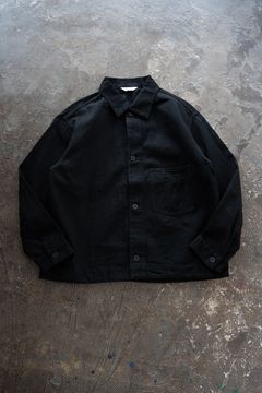 【26AW】12ozデニムブルゾン(BLACK)