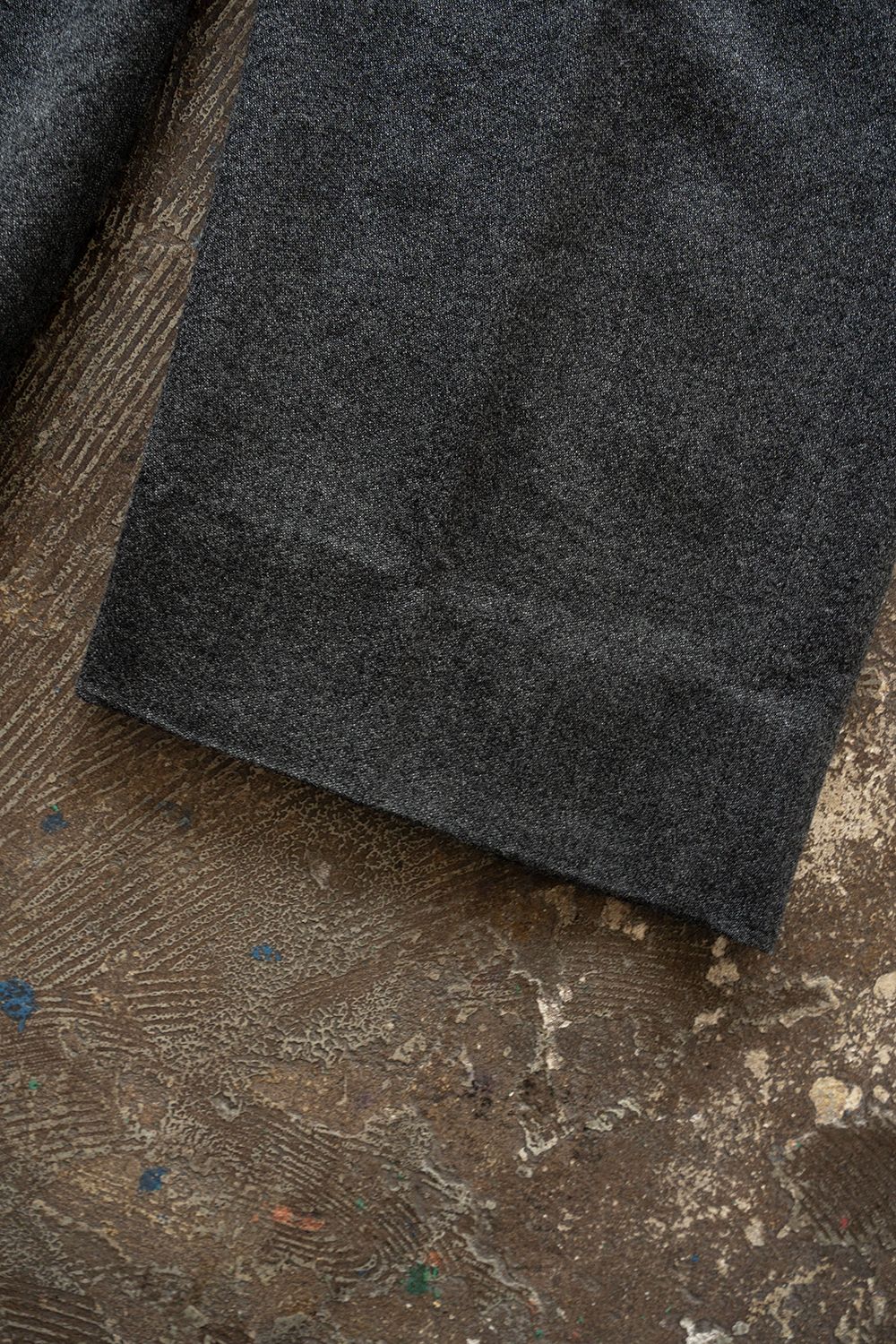 【ラスト1点】【26AW】Wool 2Tuck Trousers(CHARCOAL)