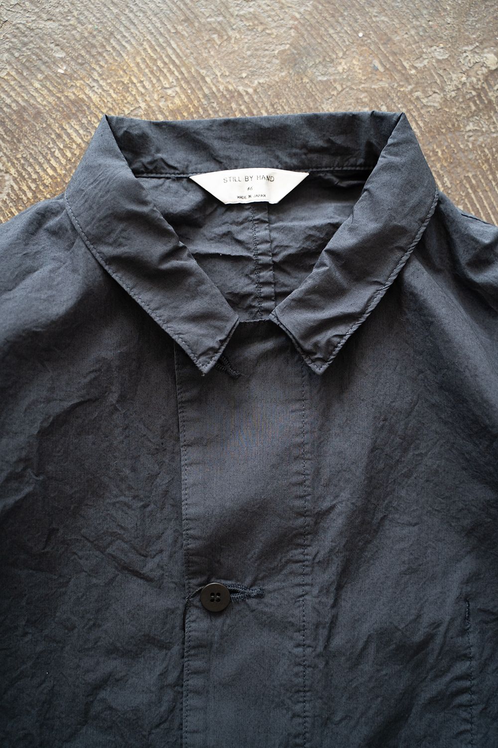 【ラスト1点】【25SS】ガーメントダイカバーオール(DARK NAVY)