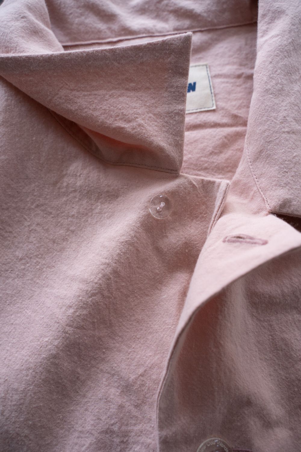 【26SS】"summer jambo"pajama(washed light cotton PINK)【セットアップ】【ユニセックス】
