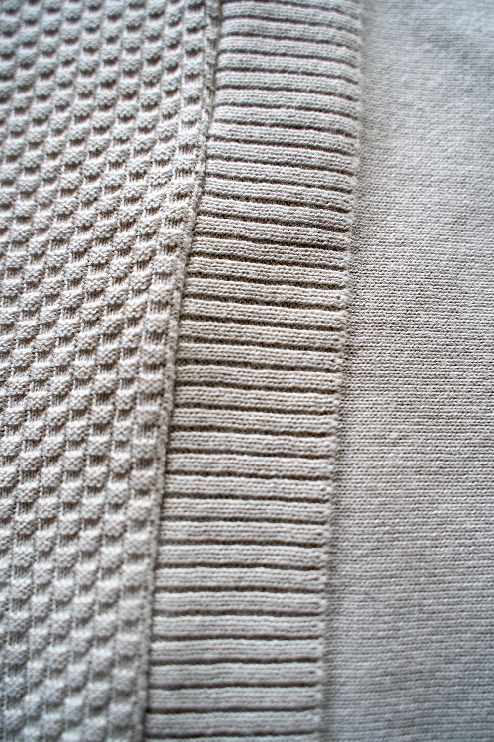 【ラスト1点】【22SS】Asanagi Knit(PEARL GRAY)