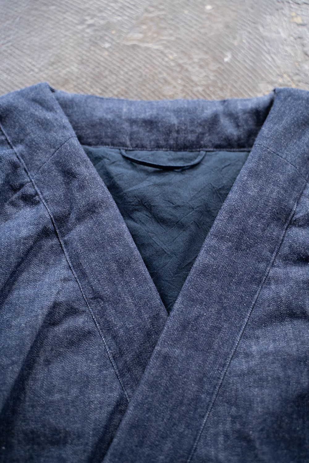 【ラスト1点】"futon"gown(DENIM)