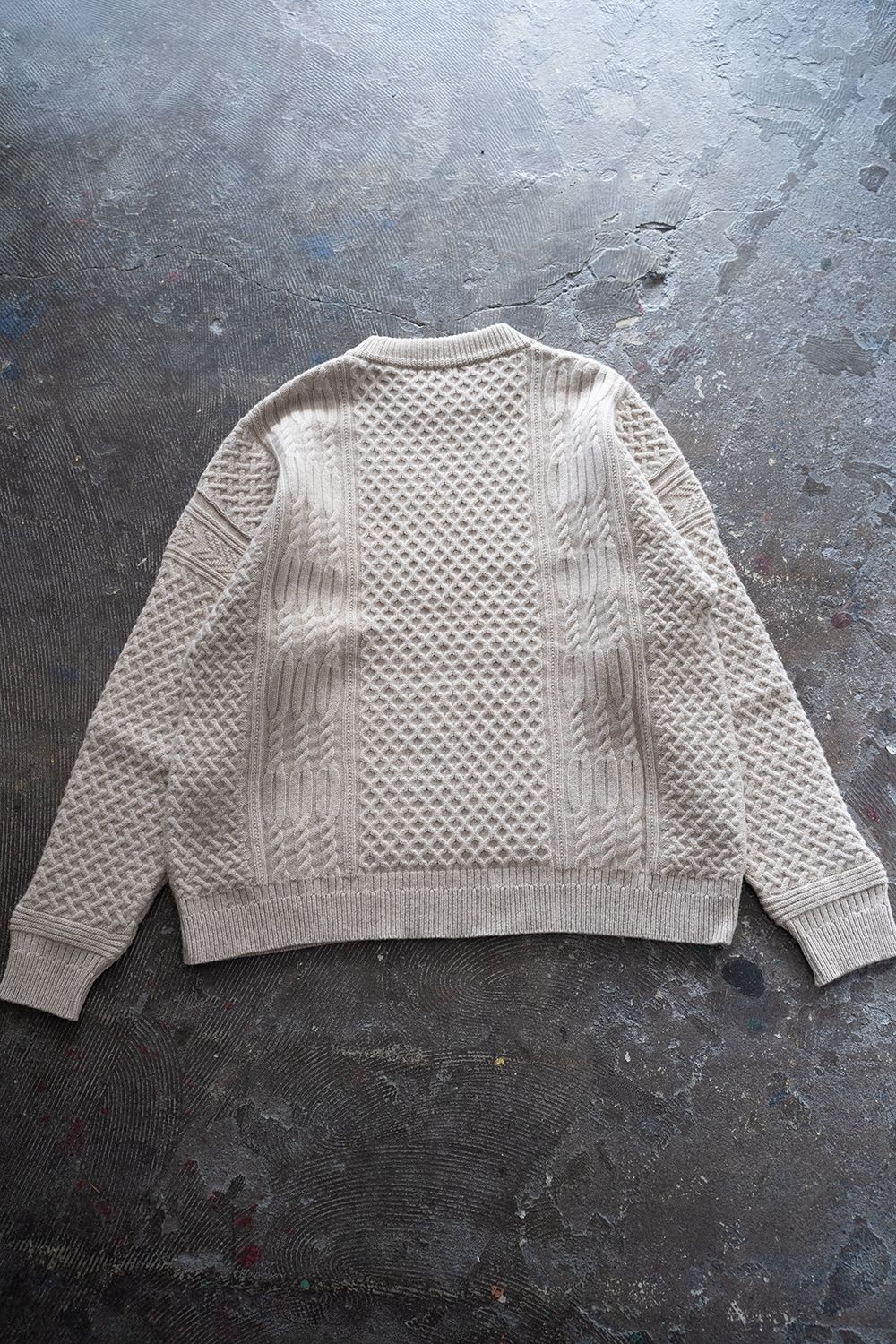 【ラスト1点】【22AW】Tokei Knit(IVORY)